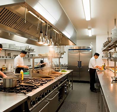Dapur Restoran Stainless Steel